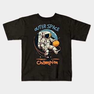 Astronaut Outer Space Gifts Men Kids Women Funny Space Kids T-Shirt